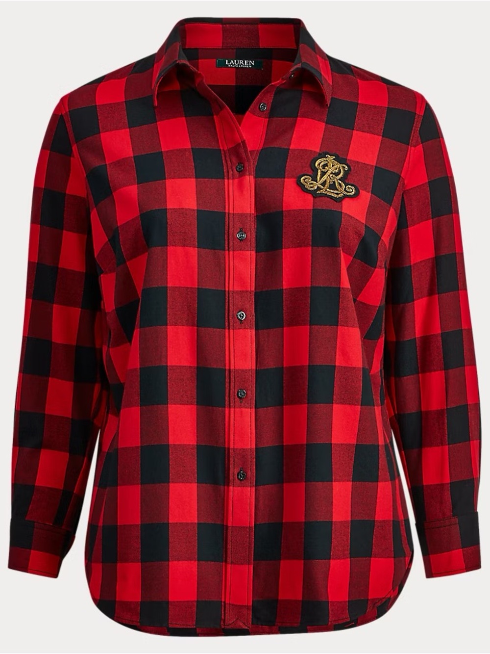 Ralph Lauren Buffalo Check Flannel Shirt medium